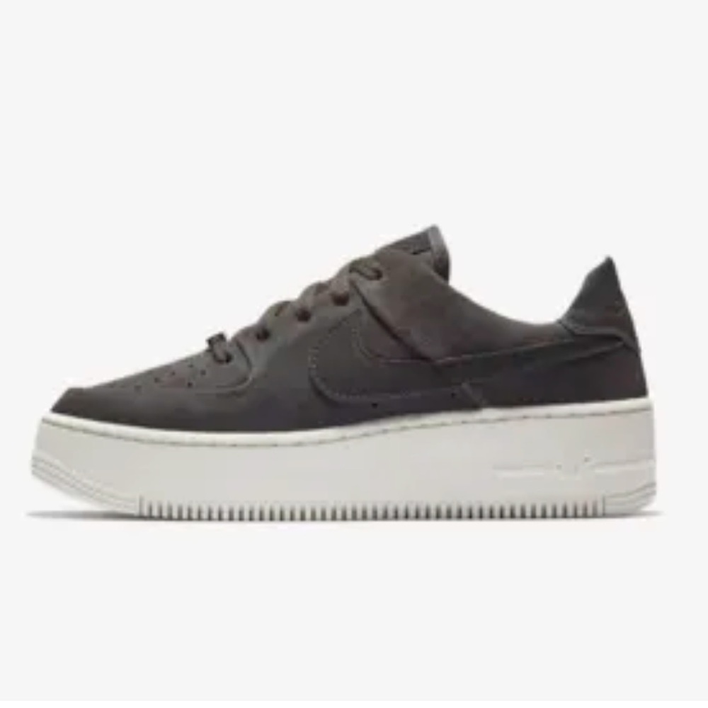 Nike Women’s Dark Gray Low-Top Platform Sneakers